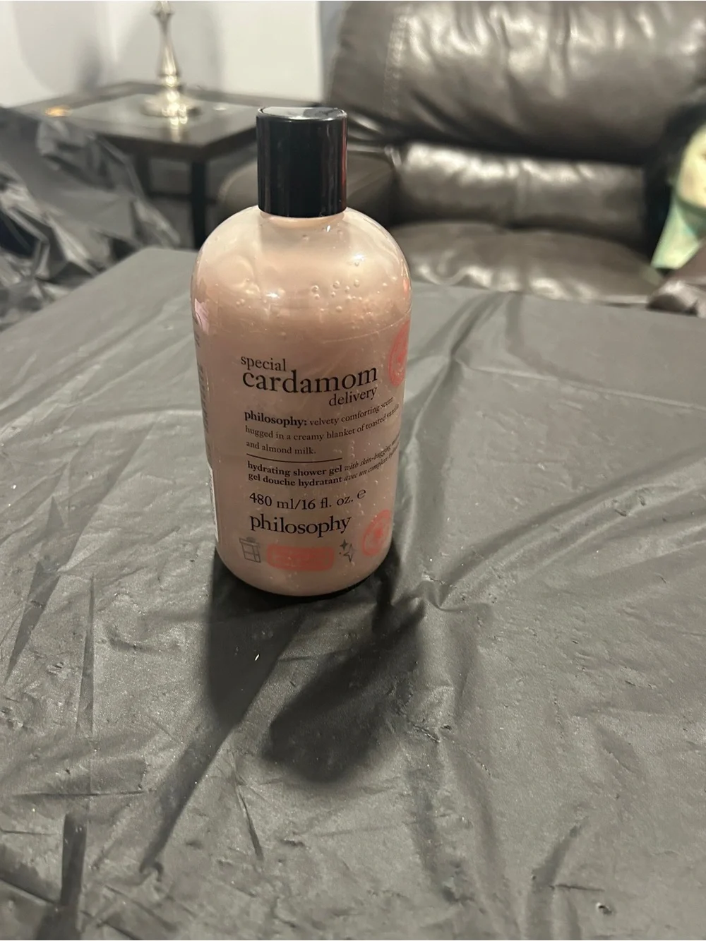 Philosophy Special Cardamom Delivery Shower Gel - Cream & Pink Accents